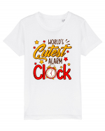 World's Cutest Alarm Clock Tricou mânecă scurtă  Copii Mini Creator