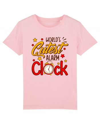 World's Cutest Alarm Clock Cotton Pink