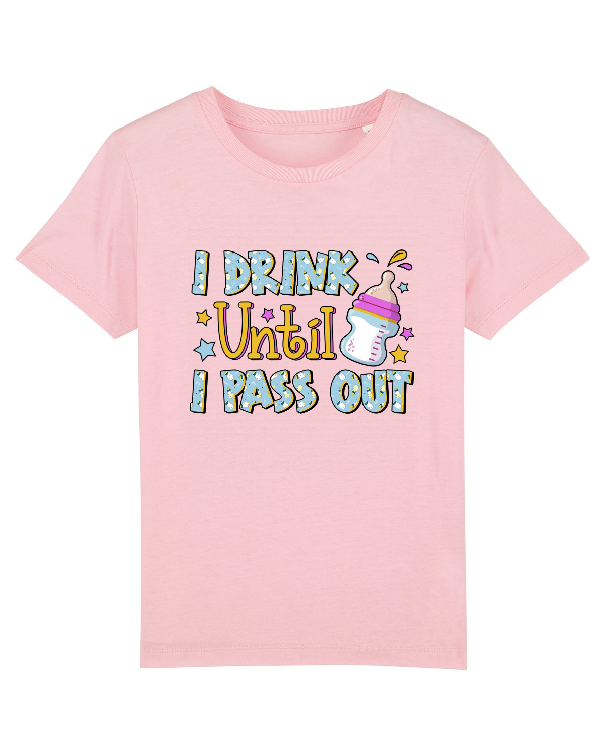 Tricou mânecă scurtă  Copii Mini Creator Cotton Pink