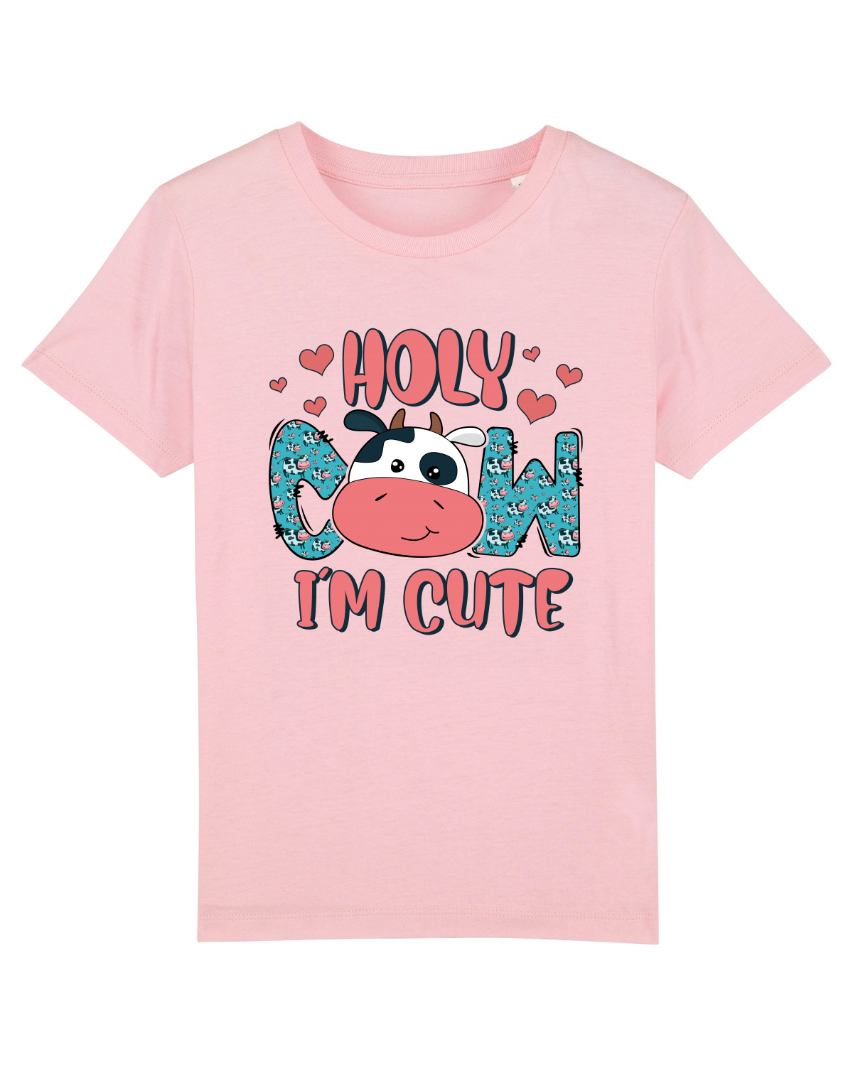 Tricou mânecă scurtă  Copii Mini Creator Cotton Pink