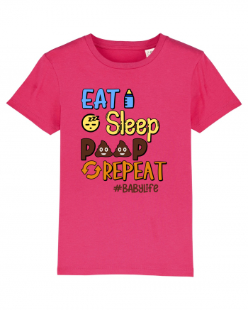 Eat Sleep Poop Repeat Raspberry