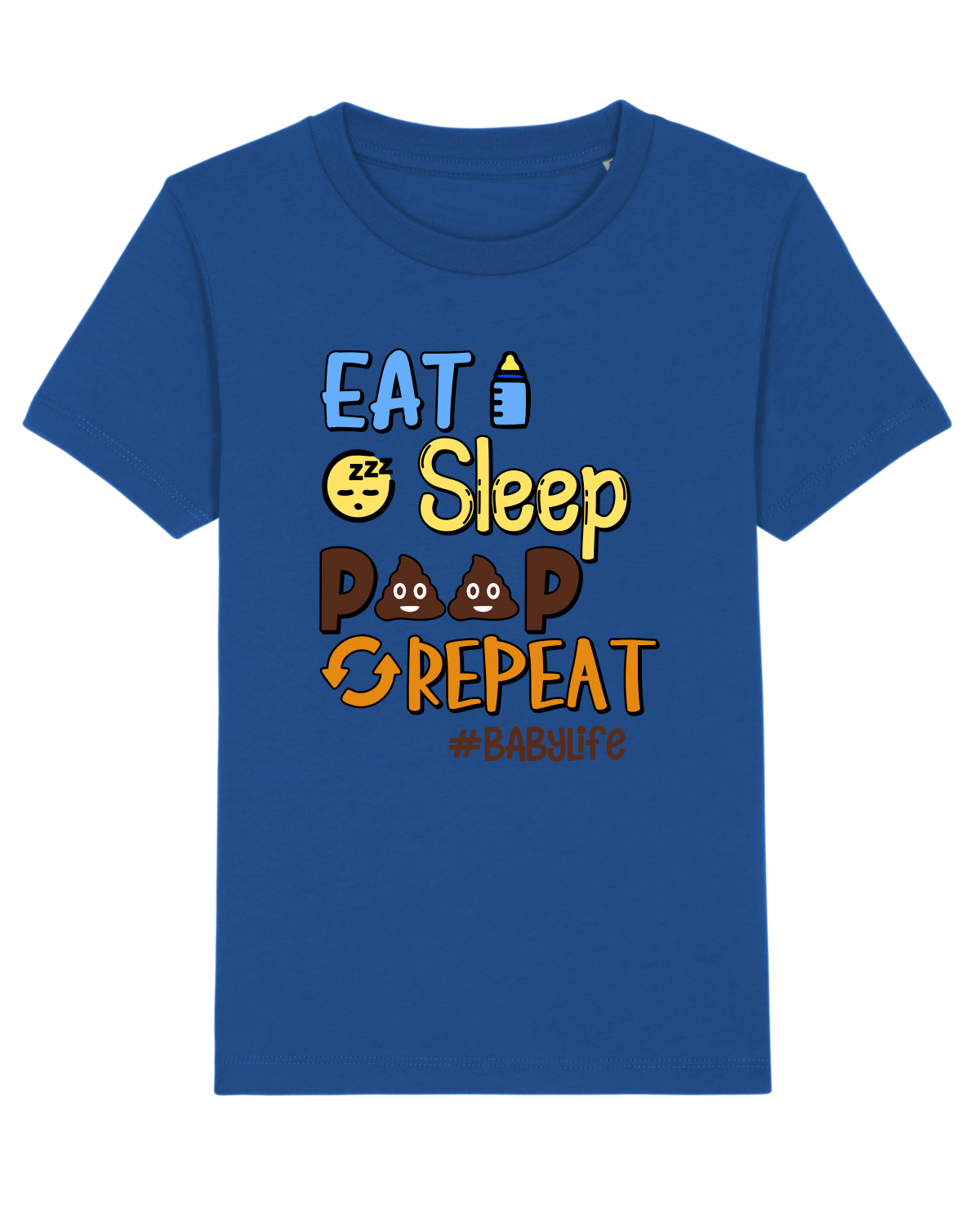 Tricou mânecă scurtă  Copii Mini Creator Majorelle Blue