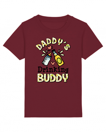 Daddy's Drinking Buddy Burgundy