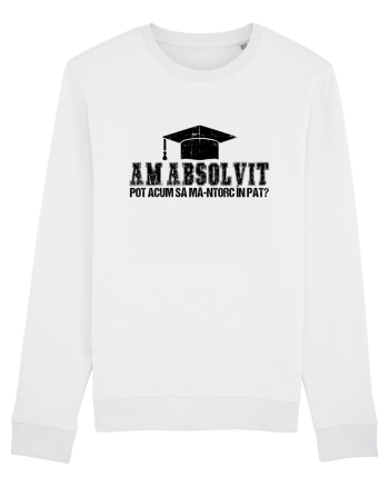 Am absolvit Pot acum sa ma-ntorc in pat? White