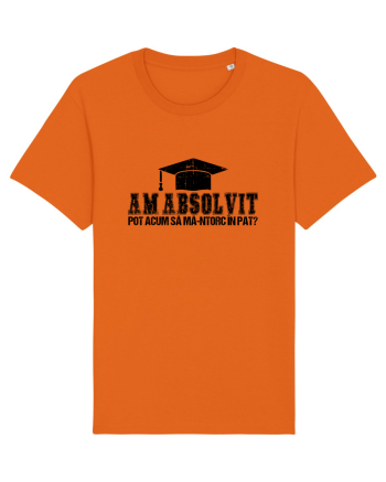 Am absolvit Pot acum sa ma-ntorc in pat? Bright Orange