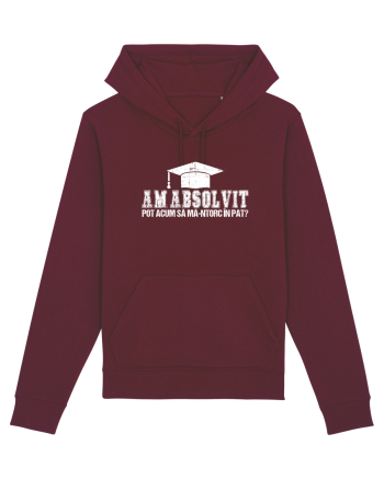 Am absolvit Pot acum sa ma-ntorc in pat? Burgundy