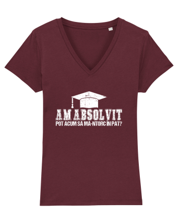 Am absolvit Pot acum sa ma-ntorc in pat? Burgundy