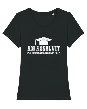 Am absolvit Pot acum sa ma-ntorc in pat? Black
