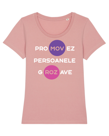 Promovez persoanele grozave Canyon Pink