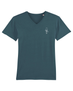 Degustat de toate Tricou mânecă scurtă guler V Bărbat Presenter