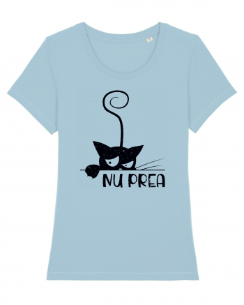 Nu prea - negru Sky Blue