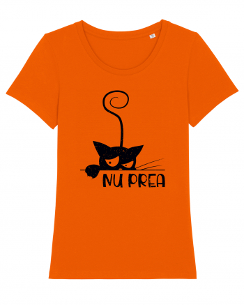 Nu prea - negru Bright Orange