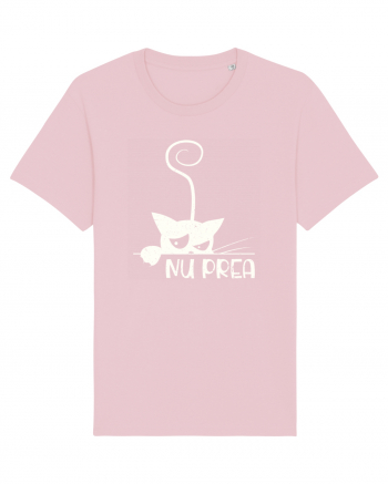 Nu prea - alb Cotton Pink