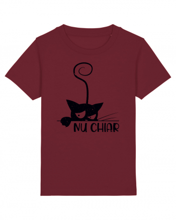 Nu chiar - negru Burgundy