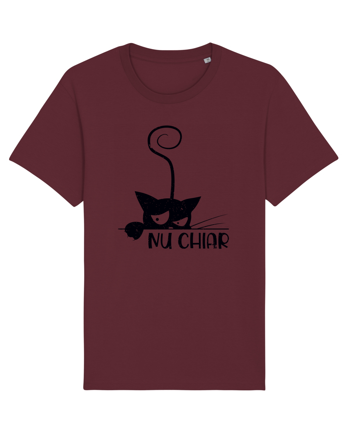 Tricou mânecă scurtă Unisex Rocker Burgundy