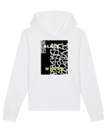 BLACK & WHITE PRINT Hanorac Unisex Drummer