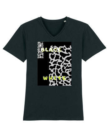 BLACK & WHITE PRINT Black