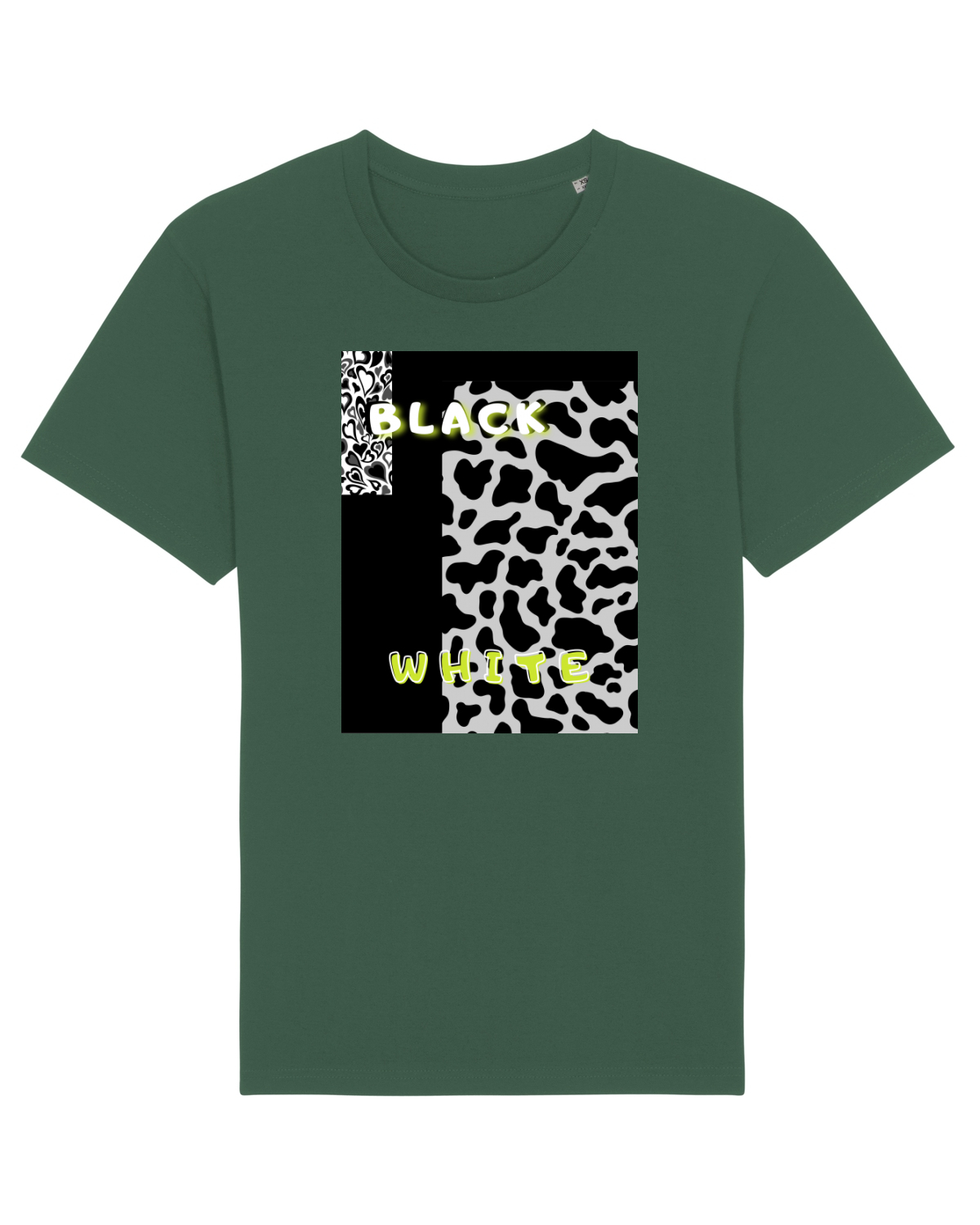 Tricou mânecă scurtă Unisex Rocker Bottle Green