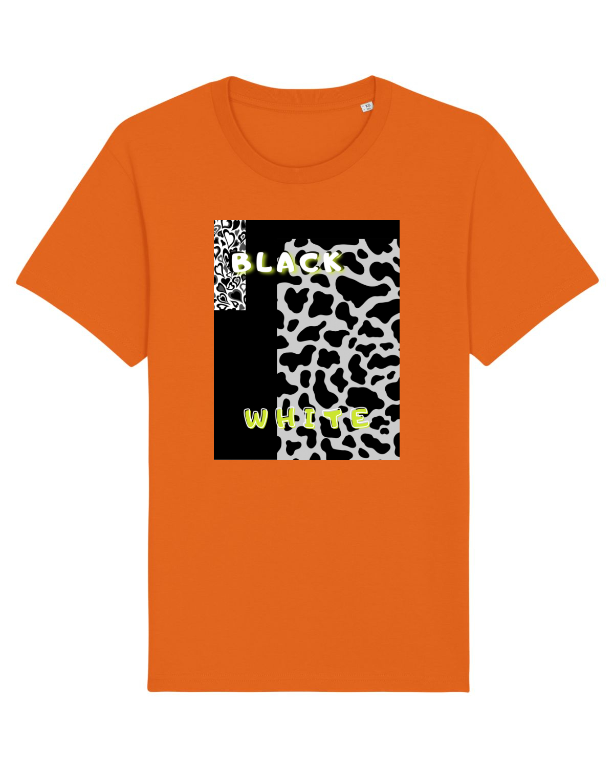 Tricou mânecă scurtă Unisex Rocker Bright Orange