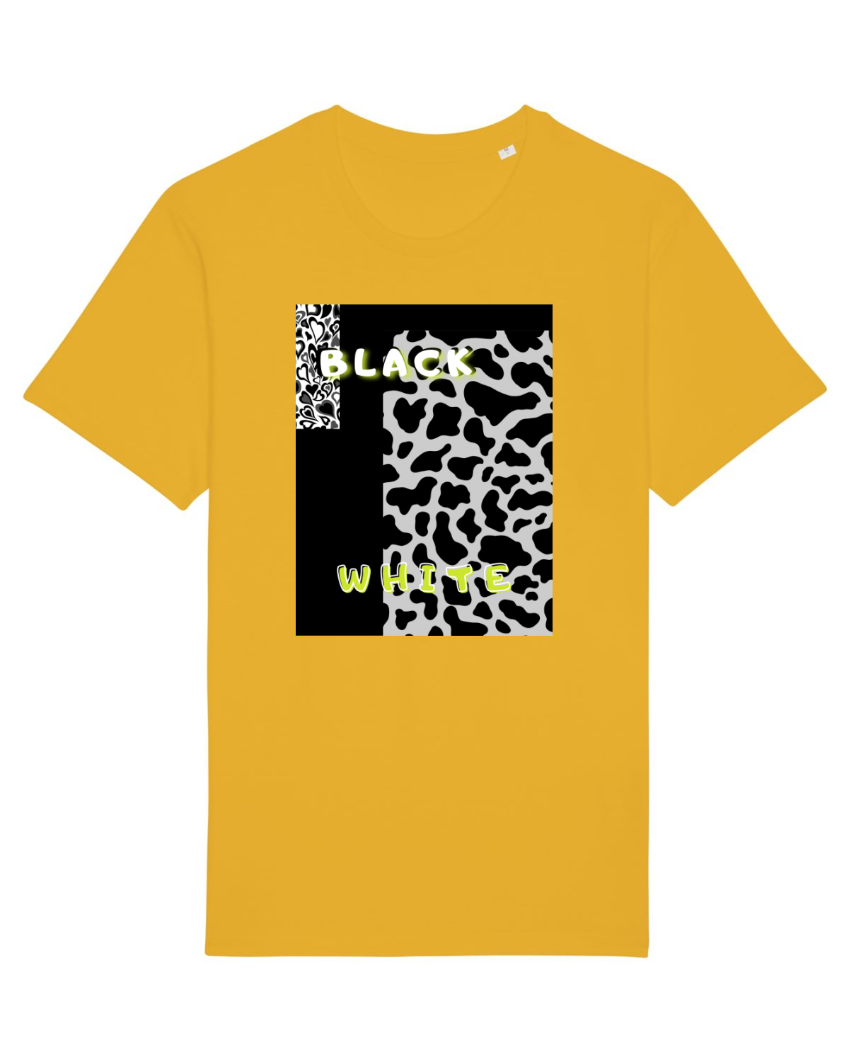 Tricou mânecă scurtă Unisex Rocker Spectra Yellow
