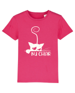 Nu chiar - alb Tricou mânecă scurtă  Copii Mini Creator