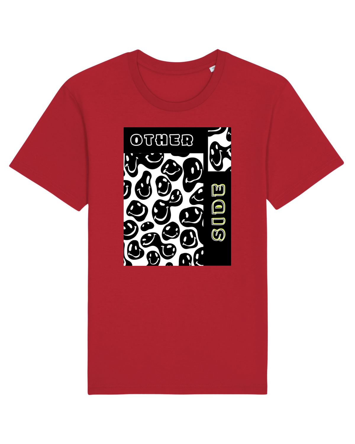 Tricou mânecă scurtă Unisex Rocker Red