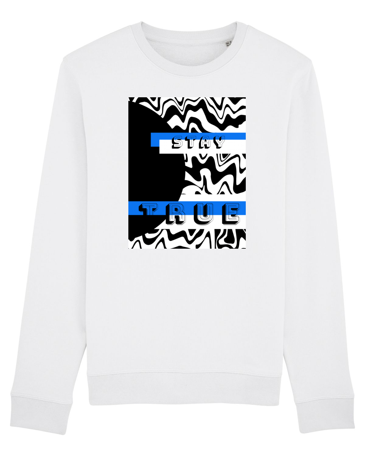 Bluză mânecă lungă Unisex Rise White