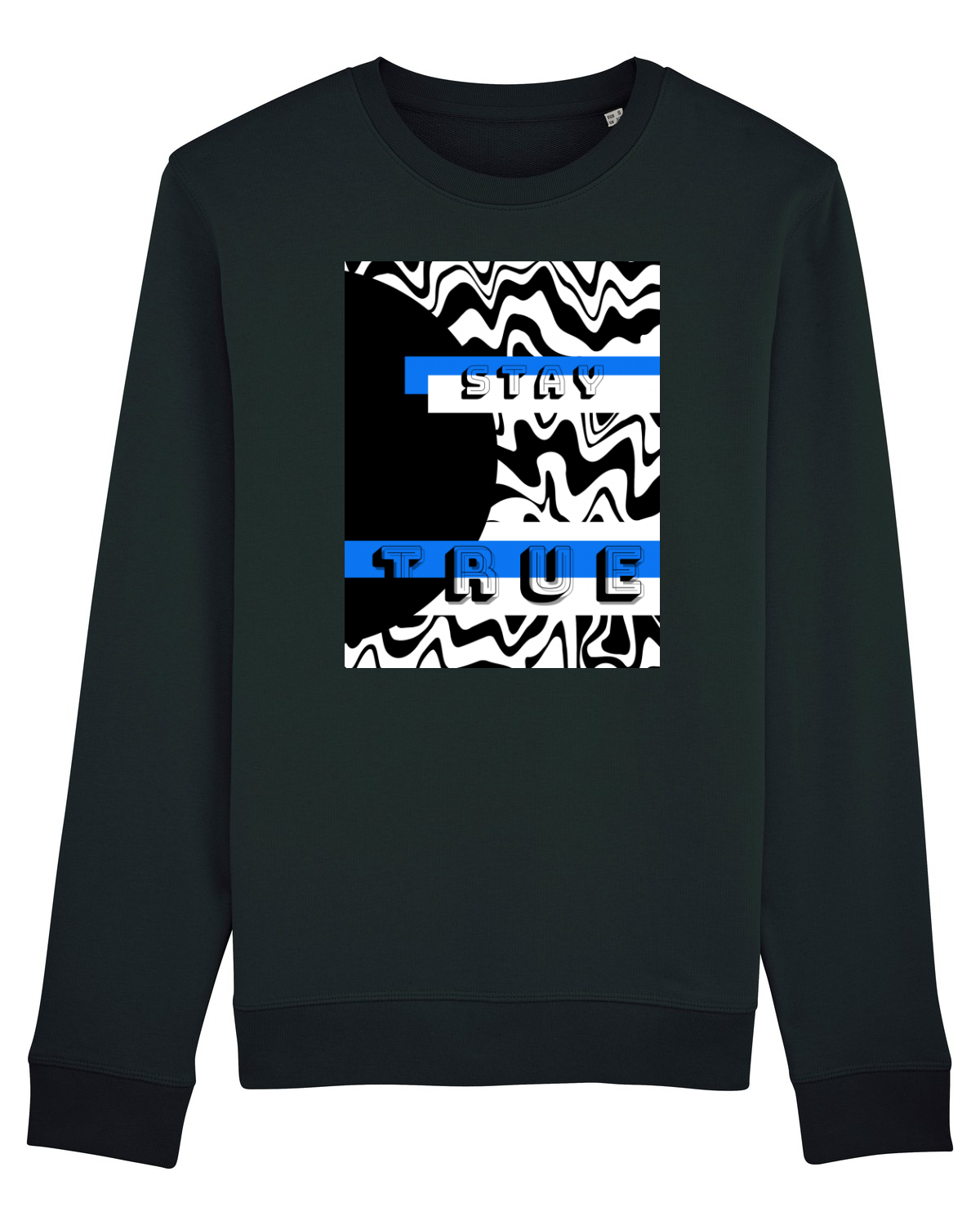 Bluză mânecă lungă Unisex Rise Black