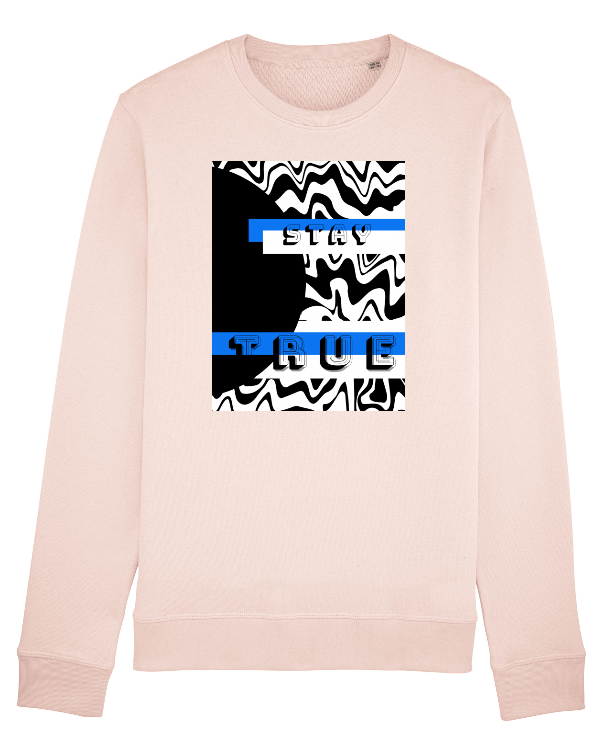 Bluză mânecă lungă Unisex Rise Candy Pink