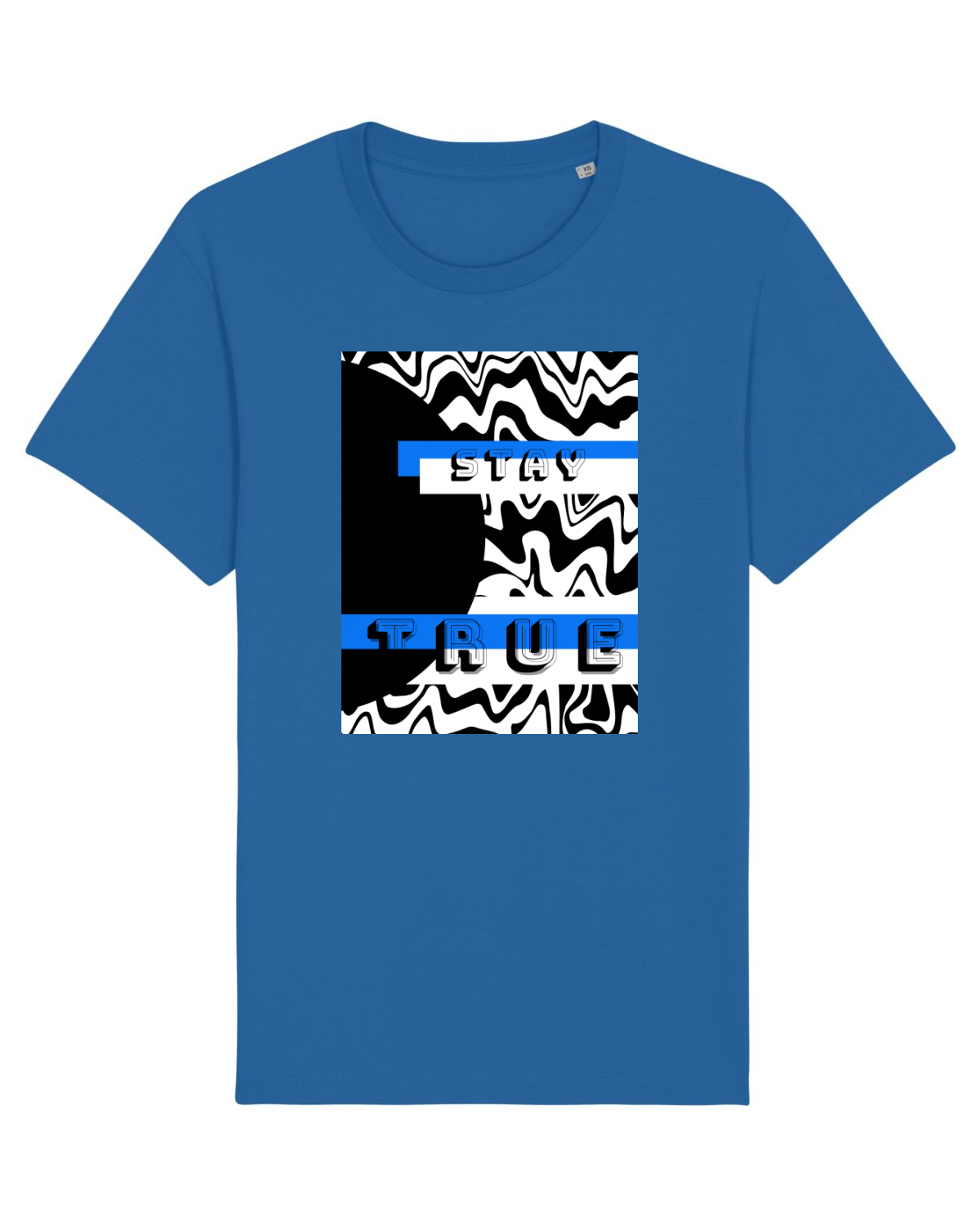 Tricou mânecă scurtă Unisex Rocker Royal Blue