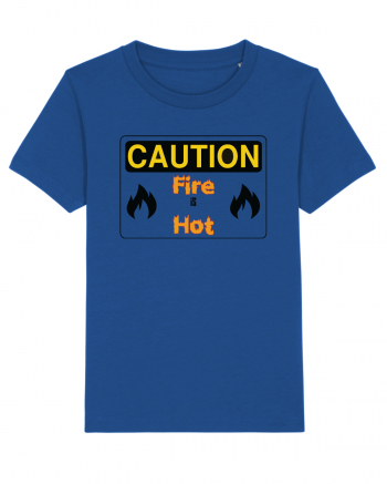 Fire is hot Majorelle Blue