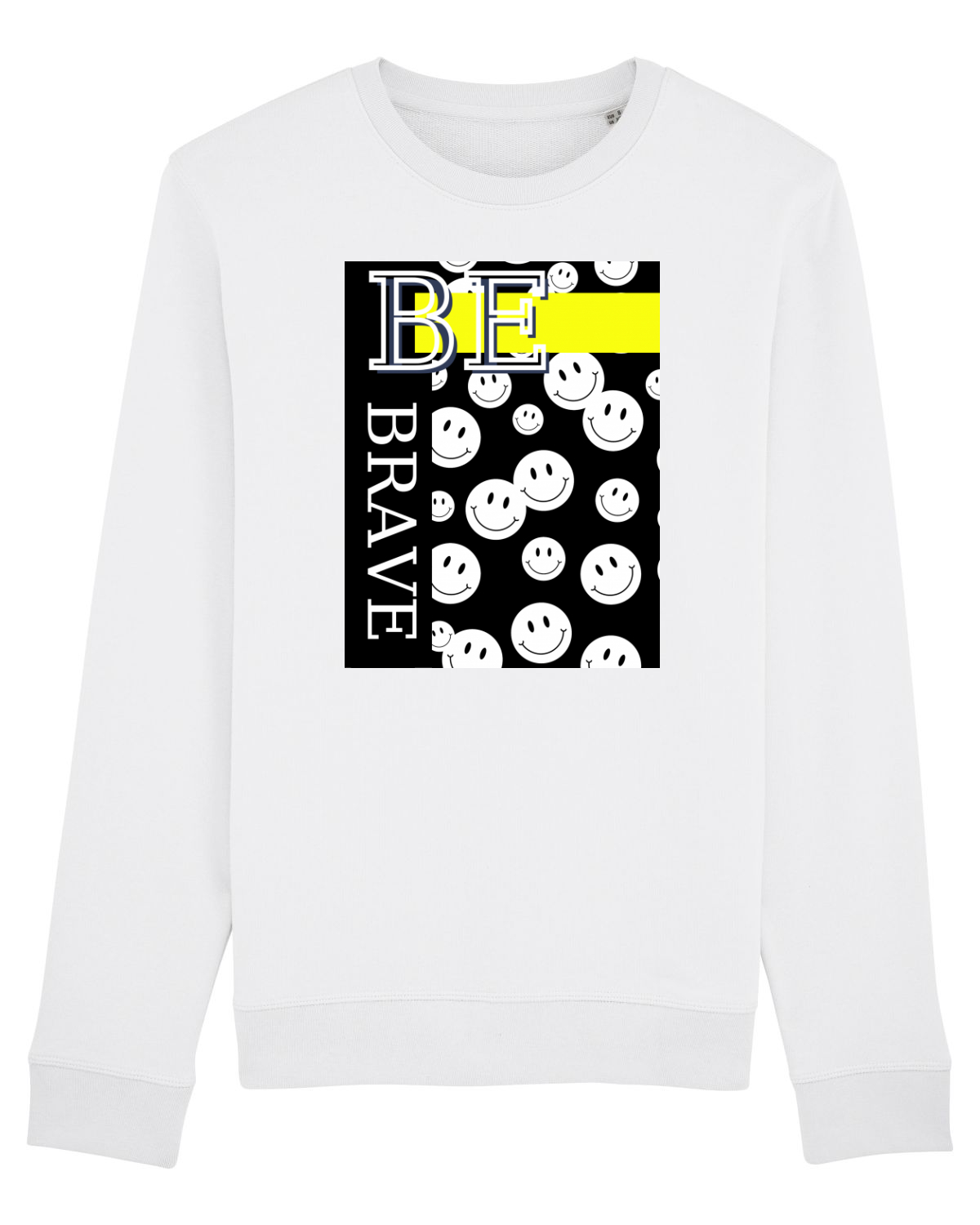 Bluză mânecă lungă Unisex Rise White