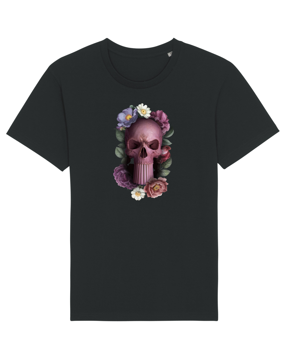 Tricou mânecă scurtă Unisex Rocker Black