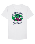 Ne tragem de șireturi? Tricou mânecă scurtă guler larg Bărbat Skater