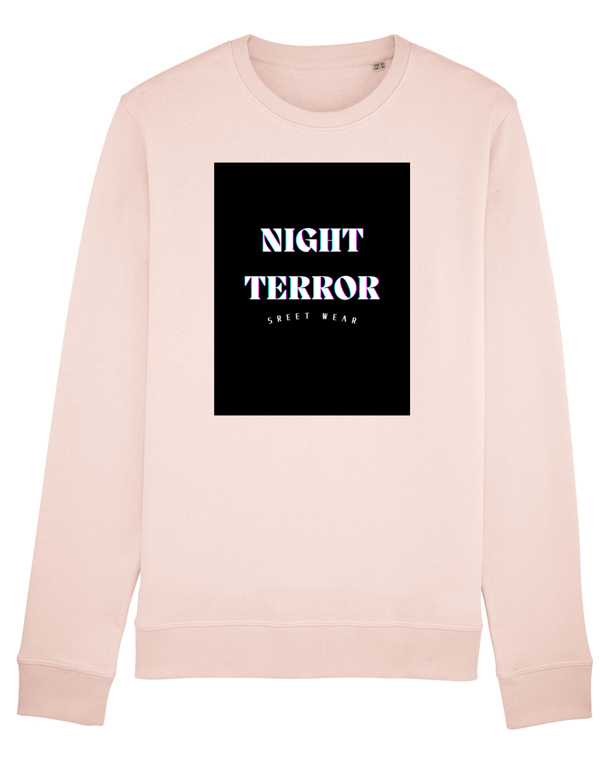 Bluză mânecă lungă Unisex Rise Candy Pink