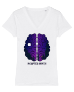 Noaptea minții Tricou mânecă scurtă guler V Damă Evoker