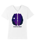 Noaptea minții Tricou mânecă scurtă guler V Bărbat Presenter