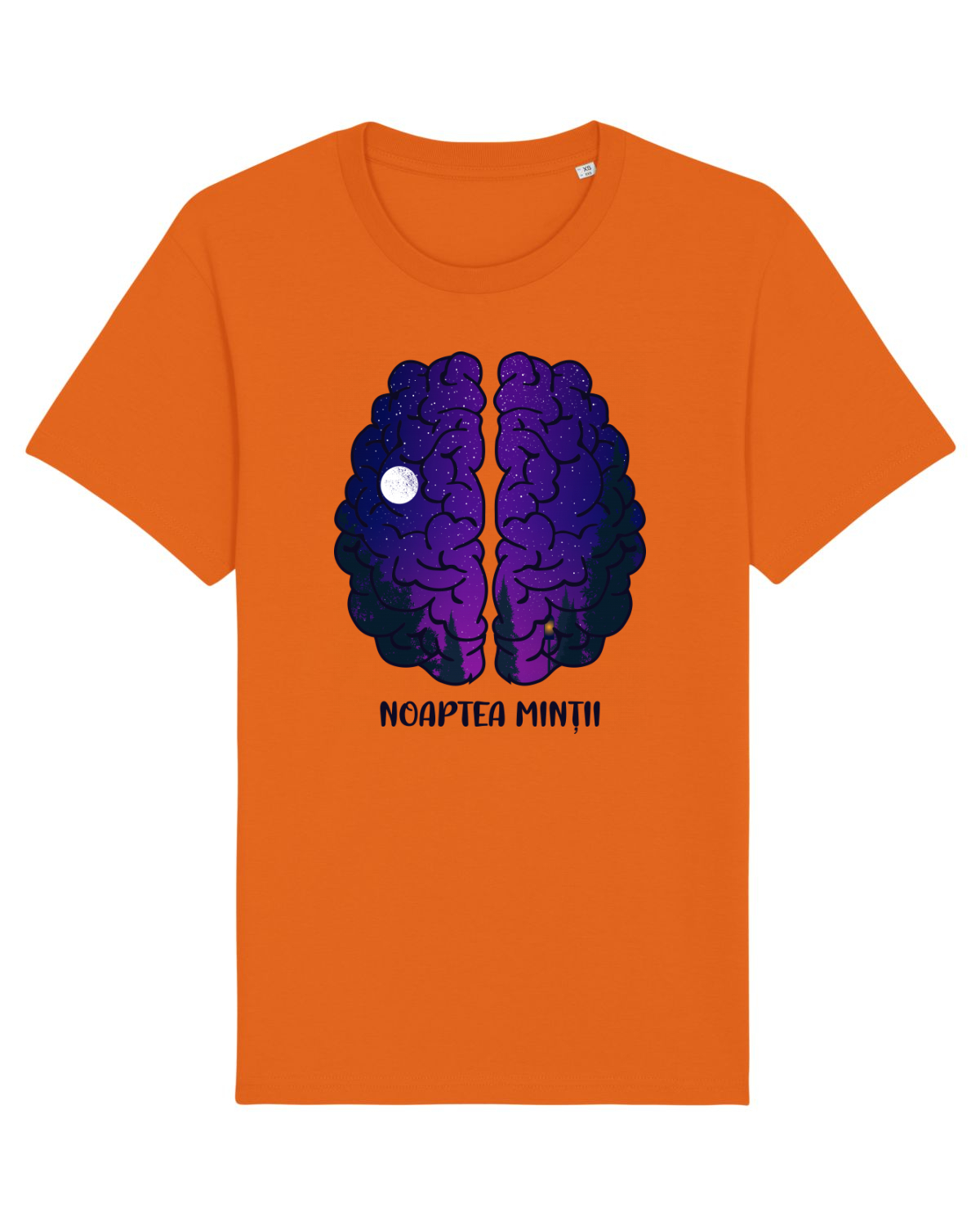 Tricou mânecă scurtă Unisex Rocker Bright Orange