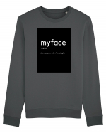 myface Bluză mânecă lungă Unisex Rise