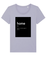 home Tricou mânecă scurtă guler larg fitted Damă Expresser