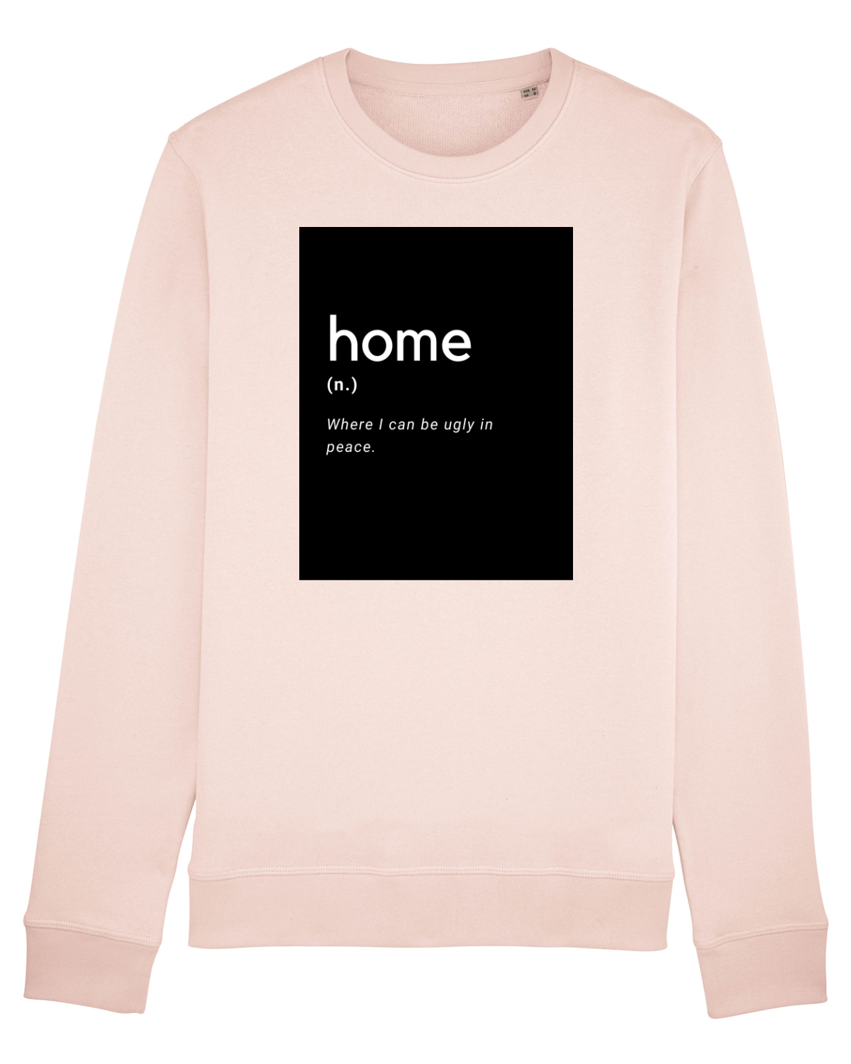 Bluză mânecă lungă Unisex Rise Candy Pink
