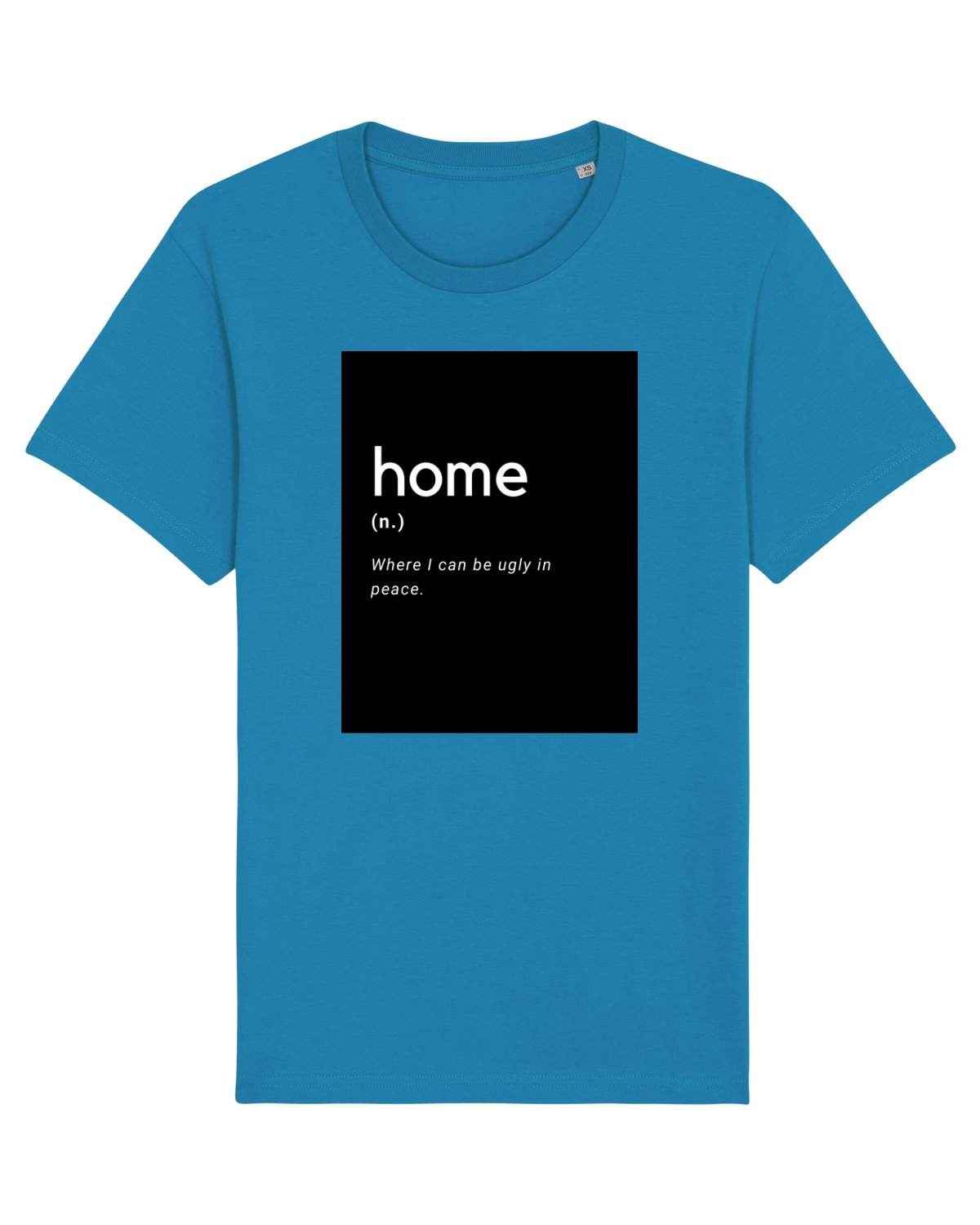 Tricou mânecă scurtă Unisex Rocker Azur