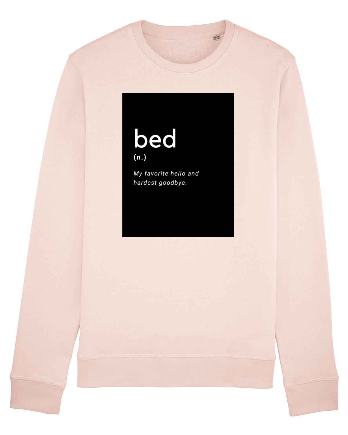Bluză mânecă lungă Unisex Rise Candy Pink