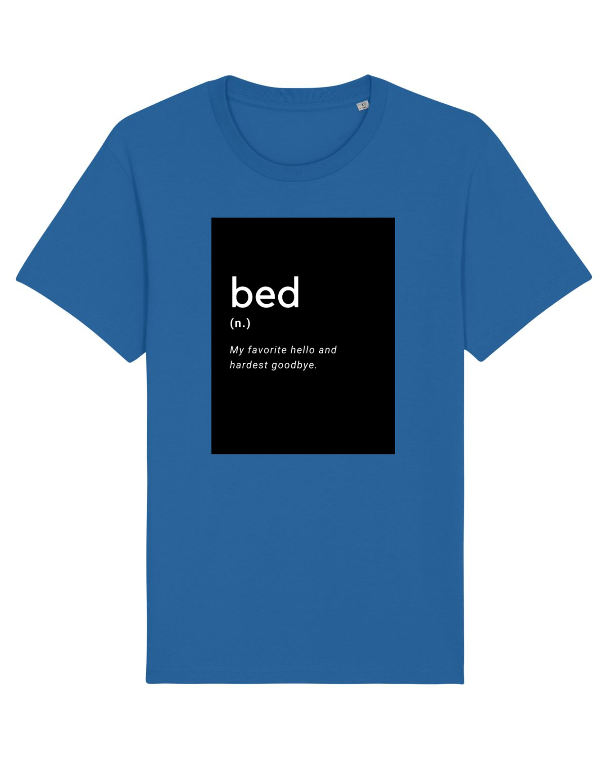 Tricou mânecă scurtă Unisex Rocker Royal Blue