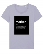 mother Tricou mânecă scurtă guler larg fitted Damă Expresser