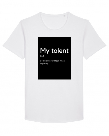 my talent White