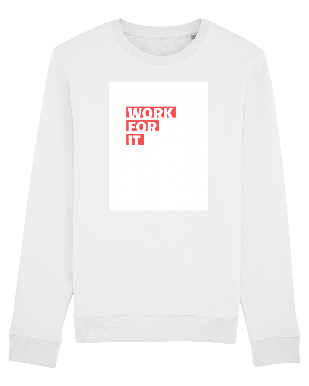 Bluză mânecă lungă Unisex Rise White