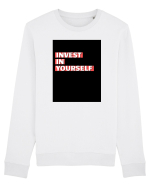 invest in yourself Bluză mânecă lungă Unisex Rise