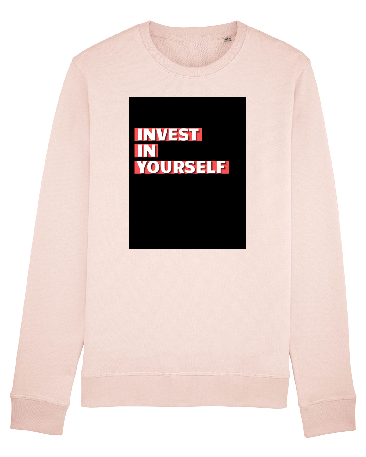 Bluză mânecă lungă Unisex Rise Candy Pink