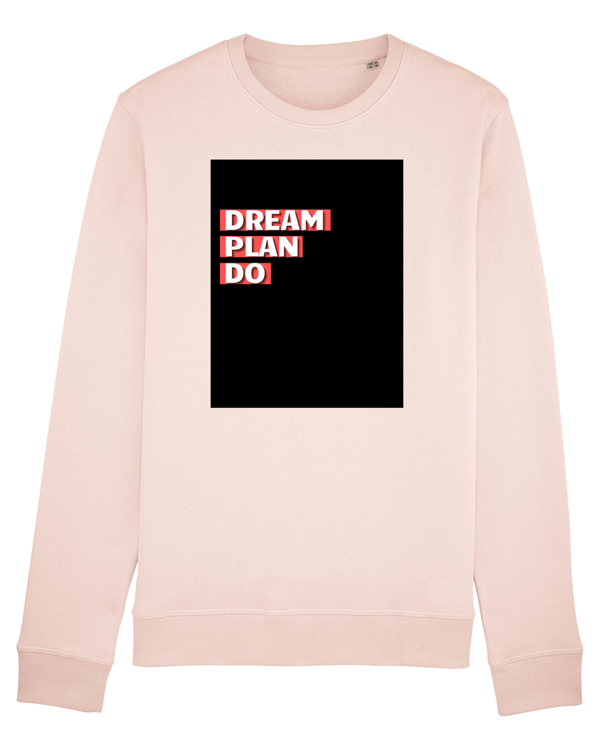 Bluză mânecă lungă Unisex Rise Candy Pink